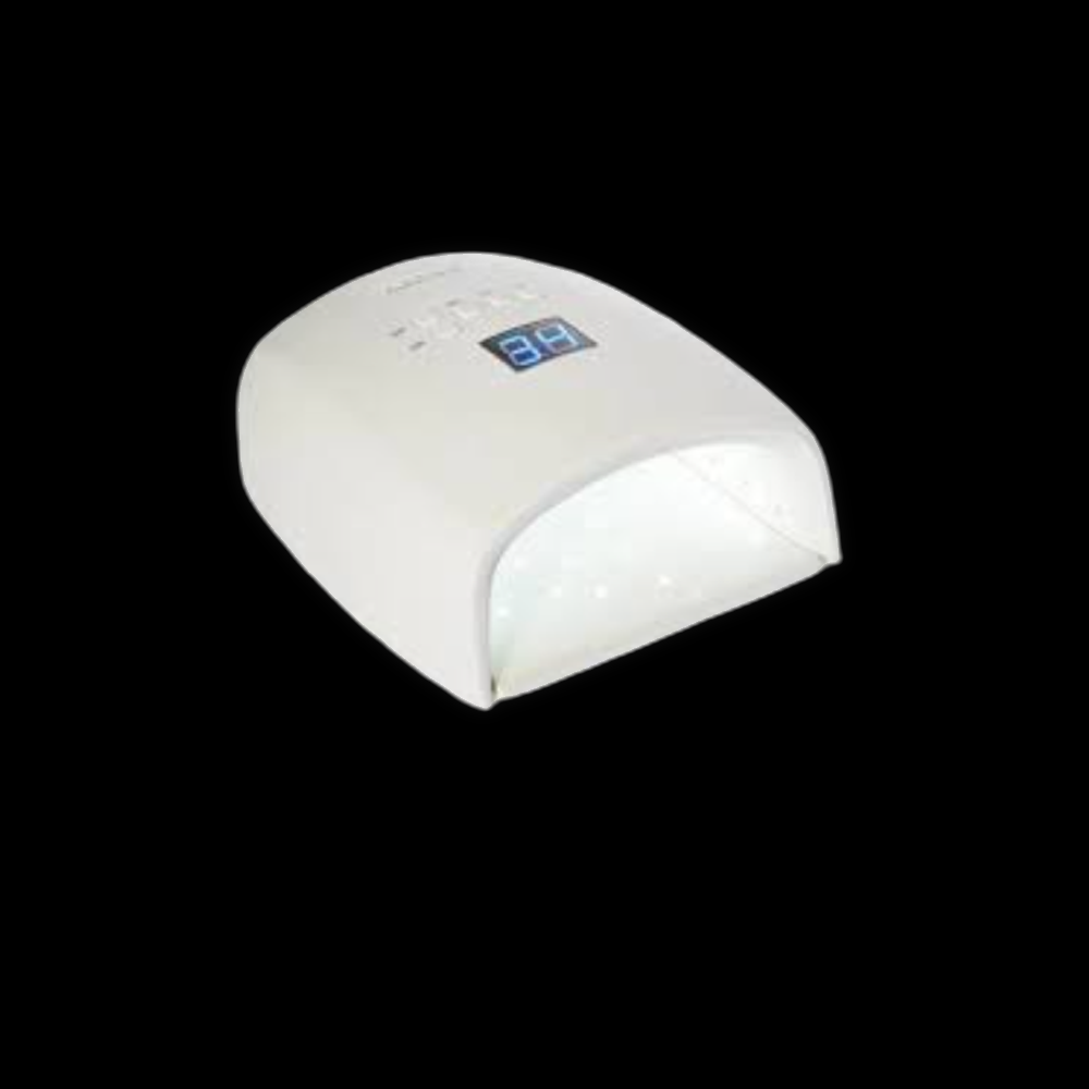 Nasami Beauty cordless UV-LED lamp 48W for nail curing, compact design with LED and UV light technology.