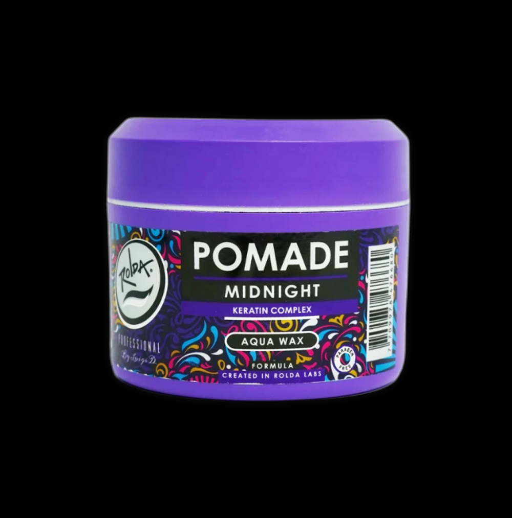 Rolda ROLDA Midnight Aqua Wax 150g jar with blue lid and label, showing the product container on a white background.