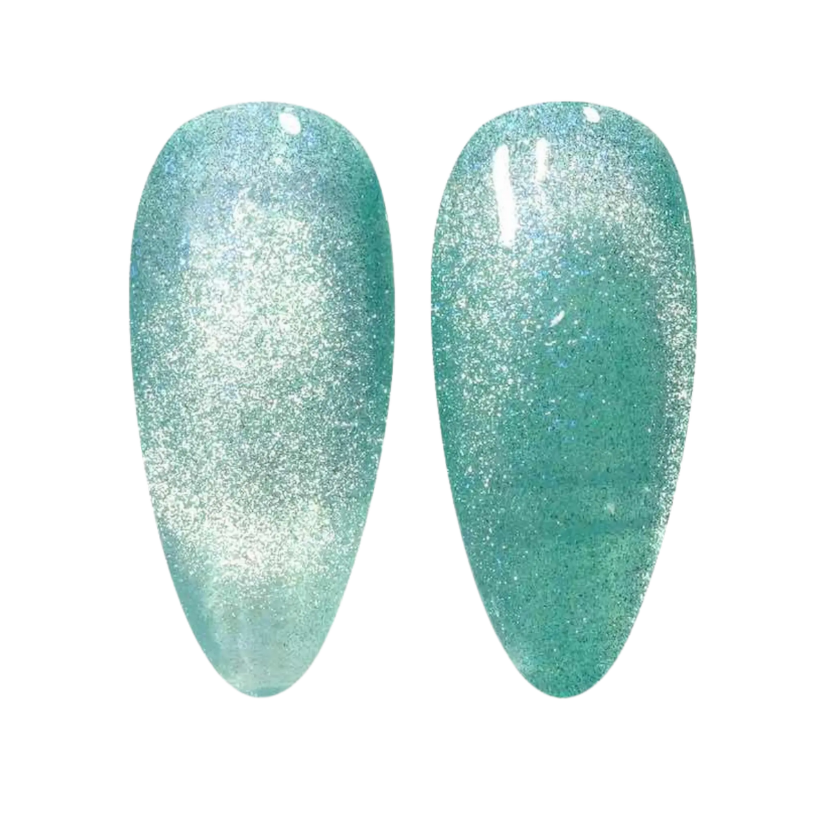 9D Cat Eye Unicorn #19- Aqua Freckles