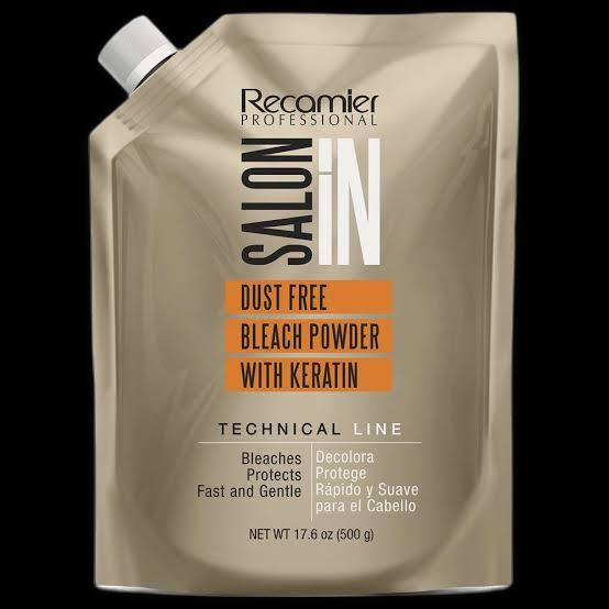 SALON IN DUST-FREE BLEACH POWDER WITH KERATIN 17 OZ
