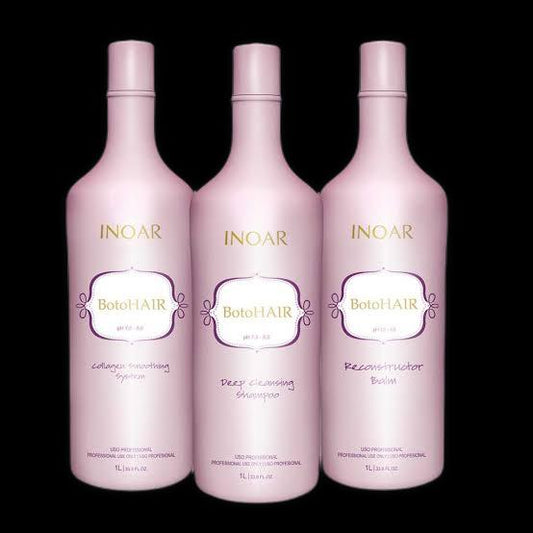 INOAR BOTOX HAIR KIT STEPS 1, 2 & 3 - 1 L