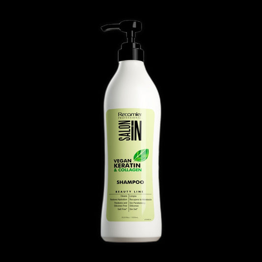 Salon In Vegan Keratin & Collagen Shampoo 33.8 fl oz / 1000 mL